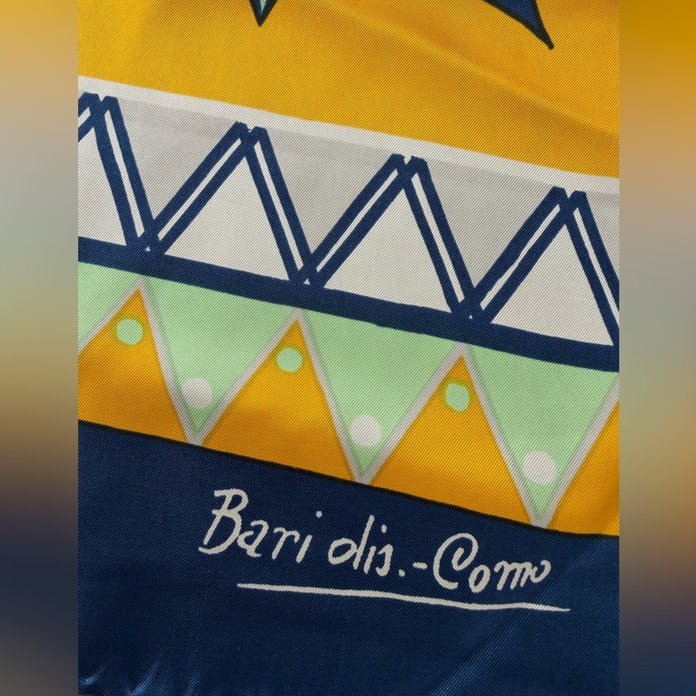 Colorful Bari dis Como Scarf